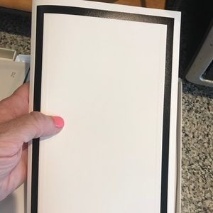 Card stock, program print paper. 65 lb stock